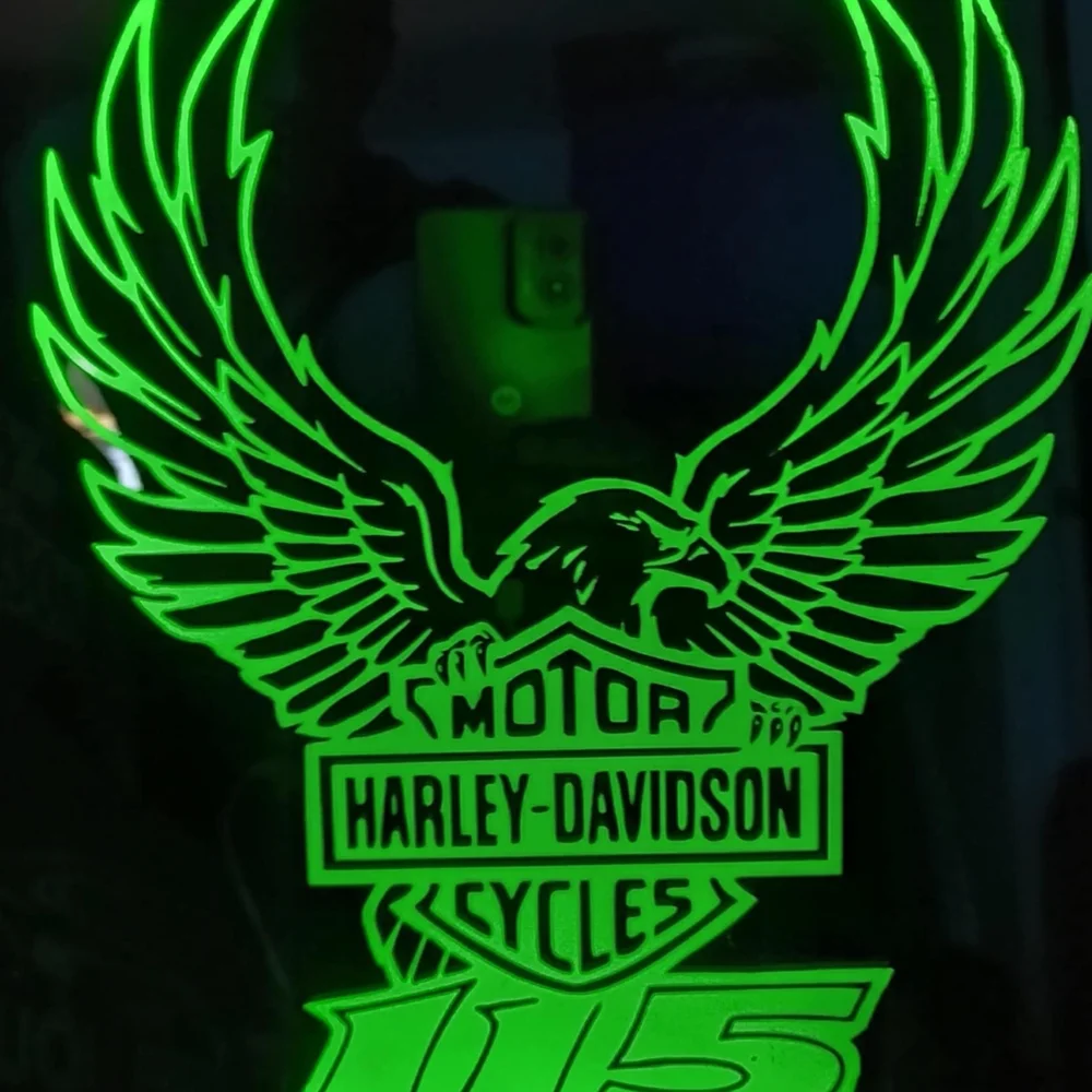 Harley-Davidson LED Mirror1